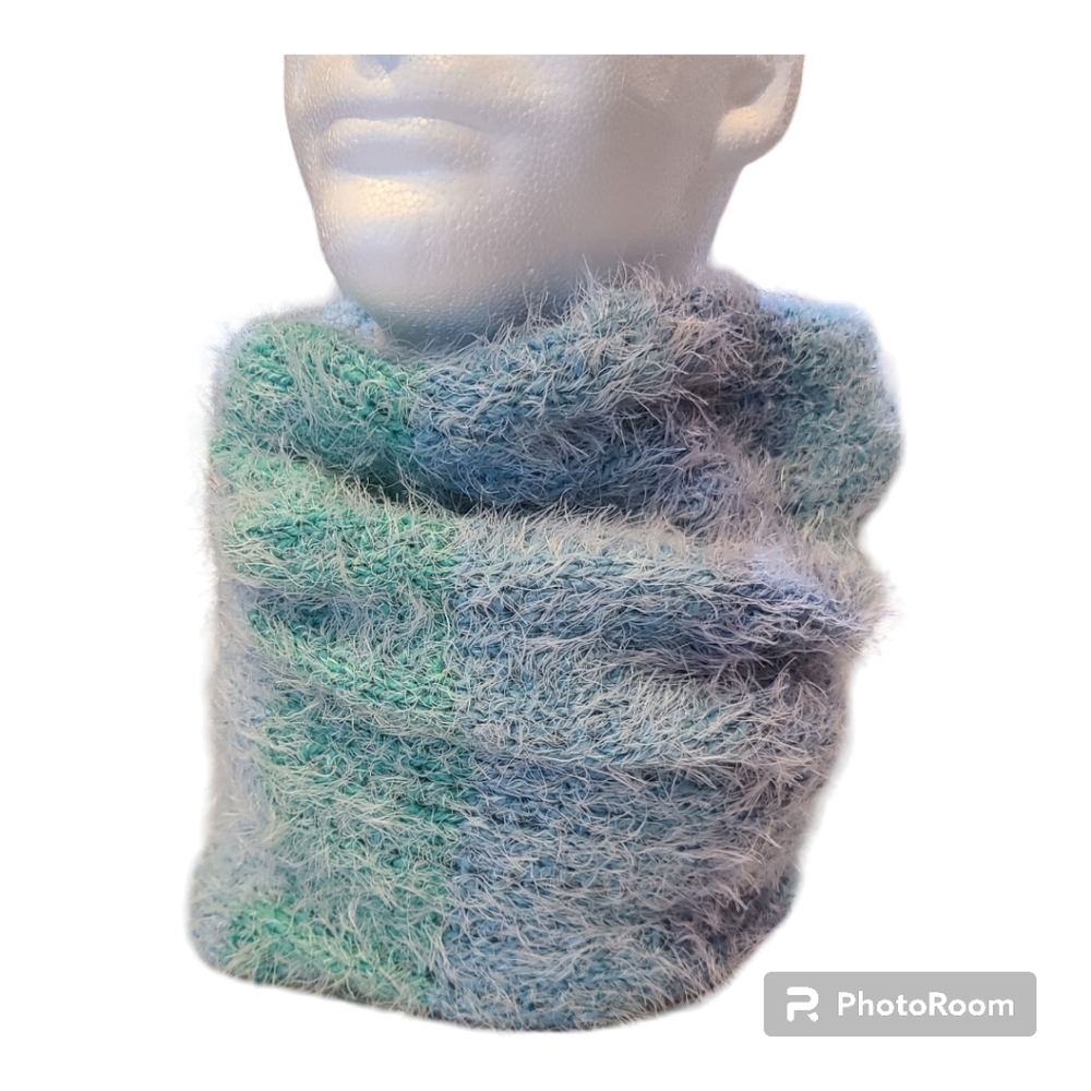 Infinity scarf Infinite tube scarf Neck warmer Loop scarf Hooded Easy care